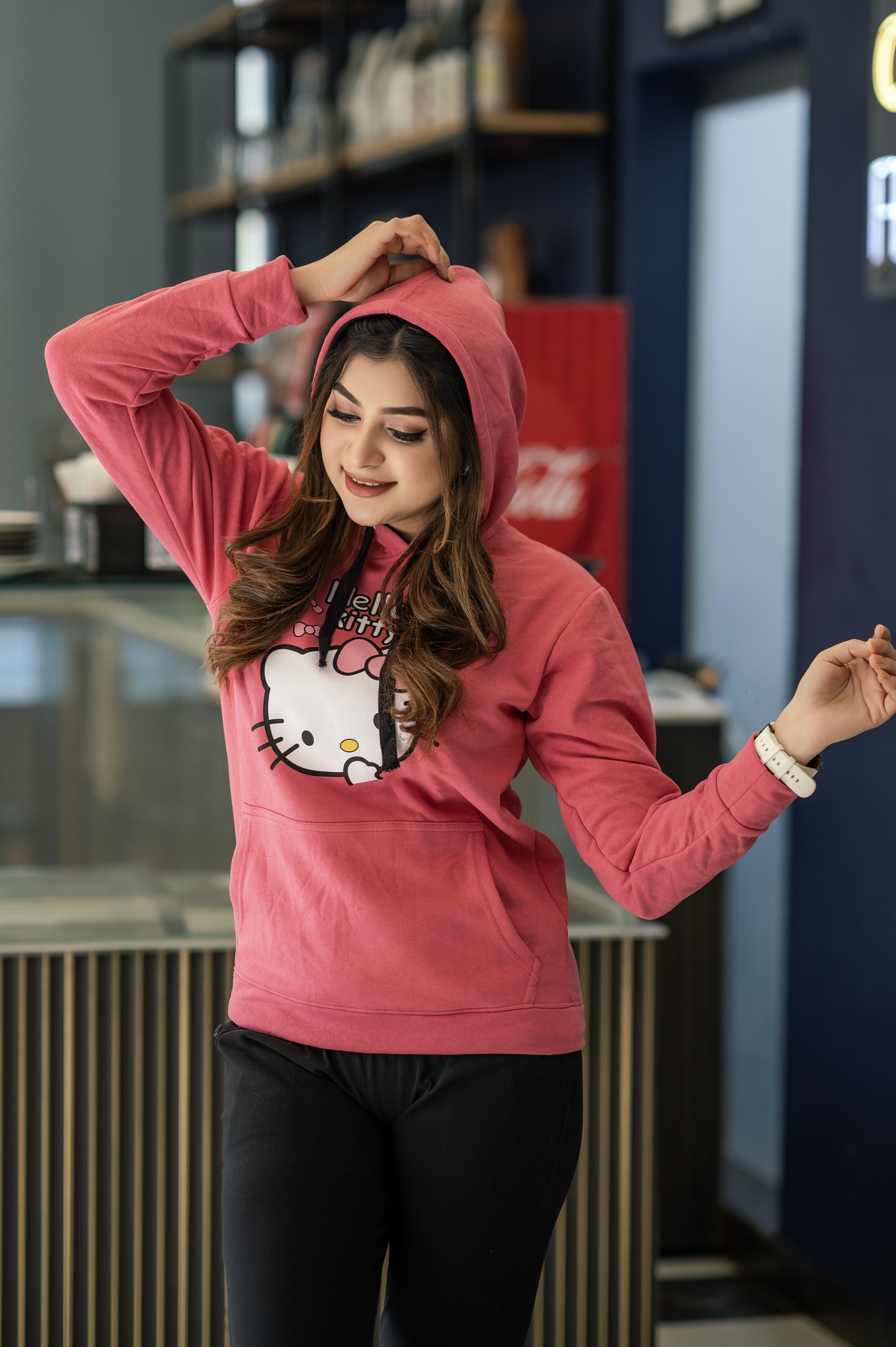 Electronics Black Wrist Watch