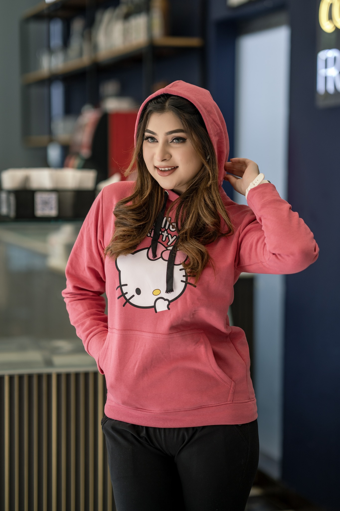 Electronics Black Wrist Watch